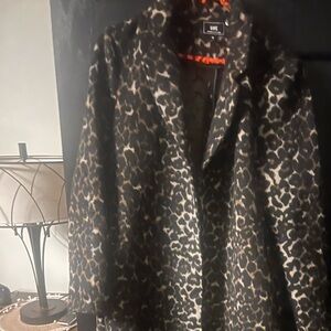 Leopard coat